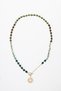Certified Prehnite, Unakite, Malachite, Aventurine and Jade Heart Chakra Pendant Odt230 - 6