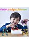 Transformable Fidget Spinners 4 Pcs, Stress Relief Sensory Toys for Kids & Adults - 3