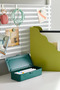 T-190 Tool Storage Box Antique Green Metal Storage Box - 3