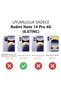 Redmi Note 14 Pro 4g Compatible Transparent Back Four Corners Reinforced Impact Protection Silicone Case - 2
