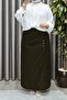 Women's Hijab Plus Size Metal Stone Skirt - 8