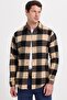 Men's Slim Fit slim fit checkered winter lumberjack shirt - 3
