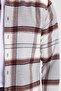 Men's Slim Fit slim fit checkered winter lumberjack shirt - 4