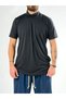 Black High Neck Design Men's T-Shirt Coc2748 - 4