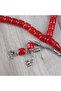 Katalin Stick Alpaca Tassel Capsule Cut 10.5X11Mm Prayer Beads -Red - 5