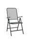 3 Piece Garden Dining Set Expanded Metal Mesh Anthracite - 7