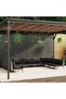 9 Piece Garden Lounge Set with Cushions Poly Rattan Dark Grey