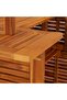 3 Piece Garden Bar Set Solid Wood Acacia - 4