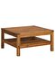 4 Piece Garden Lounge Set with Cushion Solid Acacia Wood - 7