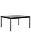 6 Piece Garden Lounge Set with Cushions Black PVC - 2
