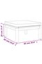 3 Piece Garden Lounge Set with Cushion Solid Acacia Wood - 6