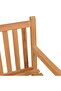 4 Piece Garden Dining Set Solid Wood Teak - 4