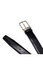 Black Patent Leather Men's Belt Pc-Rugan-Szr4S - 5