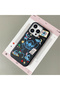 iPhone 14 Pro Compatible Black Leather Textured Silicone Protects Camera Shock-Absorbing Case Stitch - 2