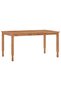 5 Piece Garden Dining Set Solid Wood Teak - 7