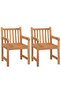4 Piece Garden Dining Set Solid Wood Teak - 5