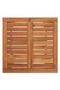 3 Piece Garden Bar Set Solid Wood Acacia - 6