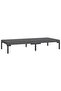 10 Piece Garden Lounge Set with Cushions Poly Rattan Dark Grey - 6