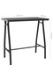 5 Piece Garden Bar Set Black - 4