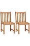 4 Piece Garden Dining Set Solid Wood Teak - 5