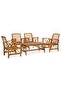 5 Piece Garden Lounge Set Solid Acacia Wood