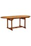 5 Piece Garden Dining Set Solid Wood Acacia and Textilene - 4