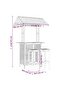 3 Piece Garden Bar Set Solid Wood Acacia - 3