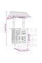 3 Piece Garden Bar Set Solid Wood Acacia - 3