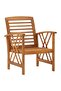 5 Piece Garden Lounge Set Solid Acacia Wood - 5