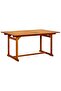 5 Piece Garden Dining Set Solid Wood Acacia 150-200 cm - 5