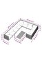 11 Piece Garden Lounge Set with Cushions Poly Rattan Dark Grey - 3