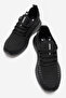 Men's Knitwear Sports Shoes Black White Black - 5