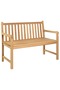 5 Piece Garden Dining Set Solid Wood Teak - 4