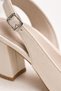 Women's Pointed Toe Slingback Thick (8cm) Heeled Classic Shoes – Casual & Office Stylish Heels - 4
