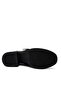 Thick Heeled Casual Women's Shoes Black - 6