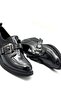 Thick Heeled Casual Women's Shoes Black - 3