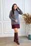 Half Fisherman Sleeves Knitwear with Snap Fasteners - 5