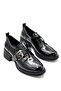 Thick Heeled Casual Women's Shoes Black