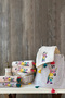 Giraffe - 70% Bamboo / 30% Cotton Embroidered Hand Towels - Set of 6 50X90