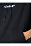 Men Black Vintage Print Relaxed Fit Hoodie - 3