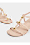 Women Pink Strappy Block Heel Sandals - 3