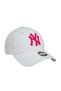 White Hat - Wmns Metallic Logo 9Forty New York Yankees - 3