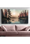Nature Landscape One Piece Canvas, Canvas Painting - 4