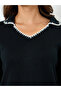Women Black Sweater Tio and Trousers Co-Ords - 4