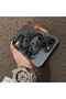 iPhone 15 Compatible Hard Acrylic Back Silicone Edge Lens Protection Case - 5
