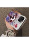 Spiderman Couple Case Compatible with iPhone 14 Plus/15 Plus Acrylic Back Silicone Edge Protection - 4