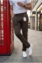 Men's High-Quality Beige Stretch Fabric Italian Cut Stylish and Comfortable Trousers Suitable for Any Occasion