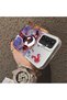 Samsung Galaxy S23 Fe Compatible Spiderman Couple Case Acrylic Back Silicone Edge Protection - 4