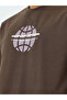 Men Brown Graphic Print T-Shirt and Shorts Co-Ords - 3
