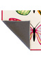 Mosso Butterfly Patterned Woven Base Modern Decorative Carpet Mosso2071 - 4
